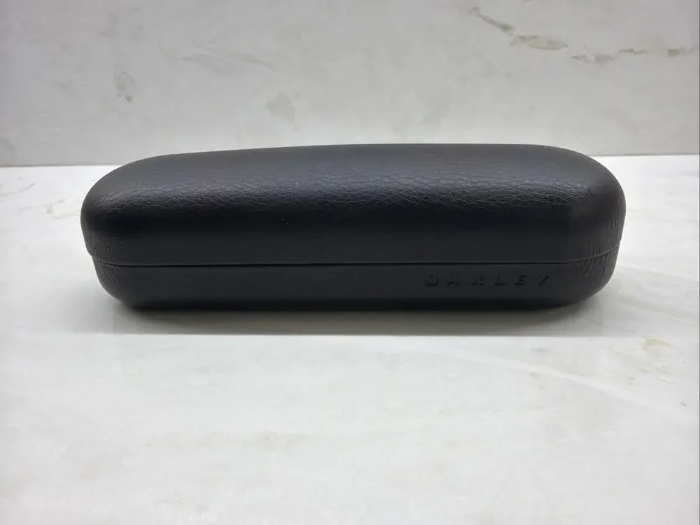 Oakley Eyeglasses Sunglasses Hard Case Authentic Black Clamshell EUC